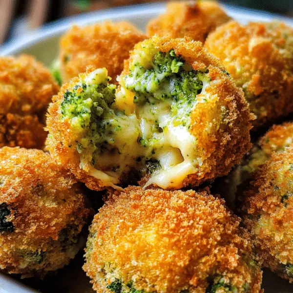 Broccoli Cheese Balls – Mini Meal Prep