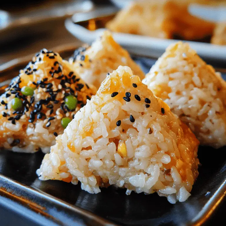 Korean Rice Triangles (Samgak Joomukbap) – Mini Meal Prep