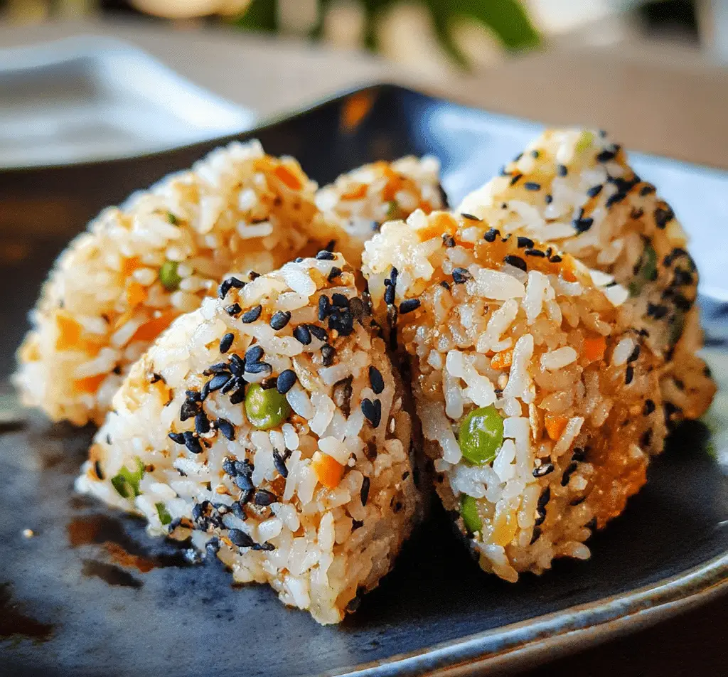 Korean Rice Triangles (Samgak Joomukbap) – Mini Meal Prep